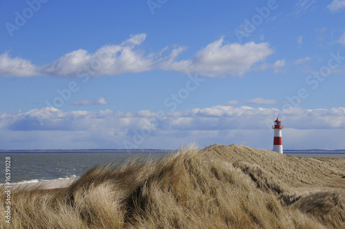 Foto leuchtturm list sylt ellenbogen  Dünen Dänemark