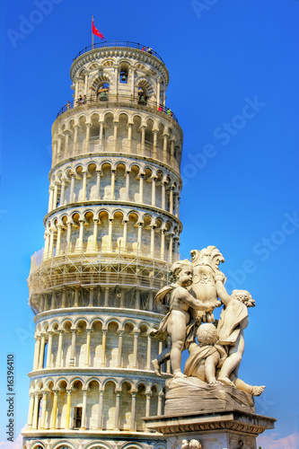Fotografia Pissa tower - wonderful symbol of Italy
