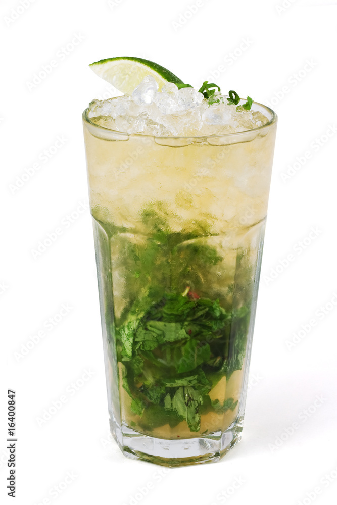 Mojito in glass Mojito in glass