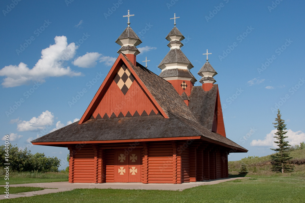 Ukranian Log Church