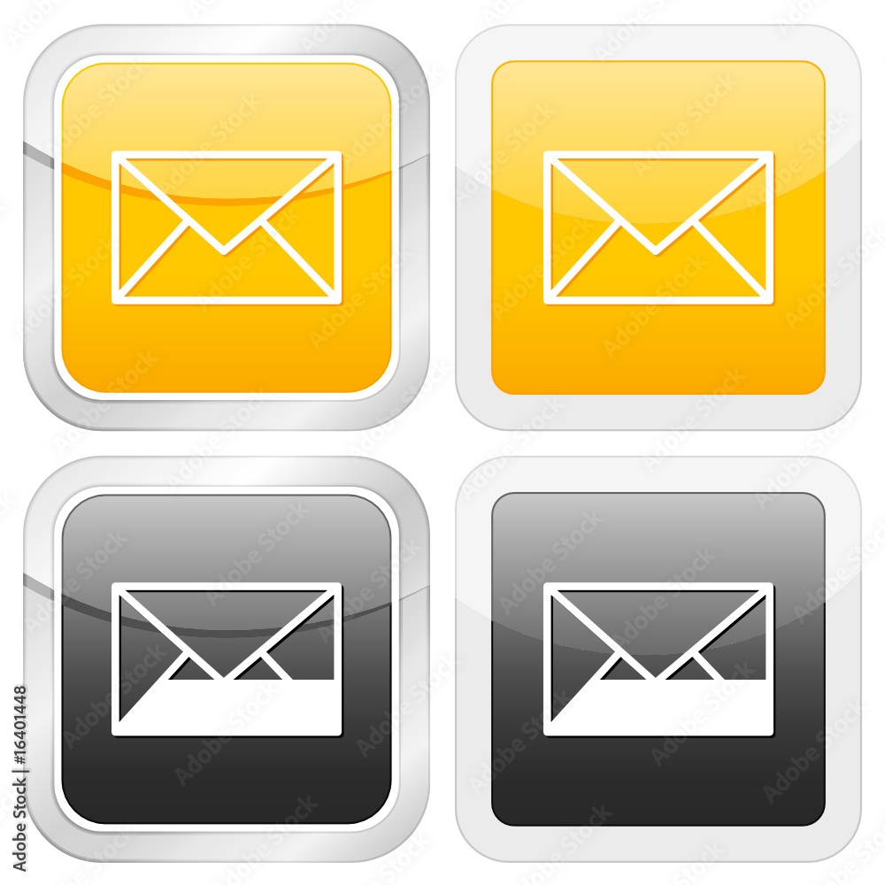 square icon mail square icon mail