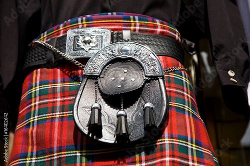 Scottish kilt photo