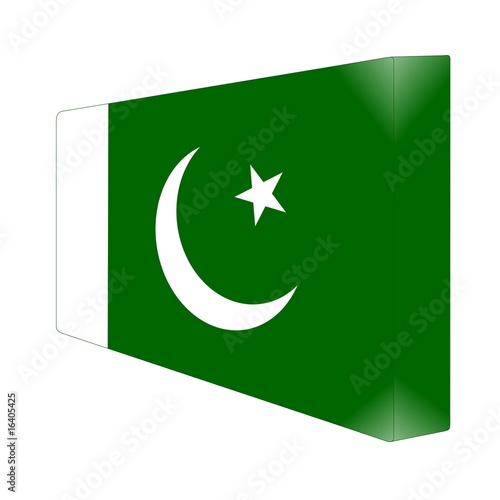 Free Download brique glassy avec drapeau pakistan - GFXLoad