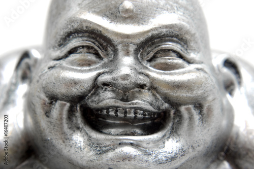 Face of Buddha statue Poe-Tai Ho-Shang photo