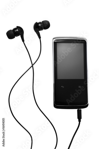 Obraz na płótnie Mp3 player