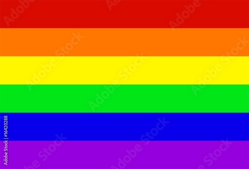 Regenbogen Flagge Vektor