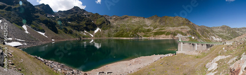 Ultental Stausee Panorama Südtirol photo