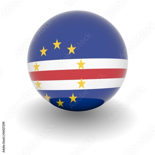 Free Download High resolution ball with flag of Cape Verde - GFXLoad