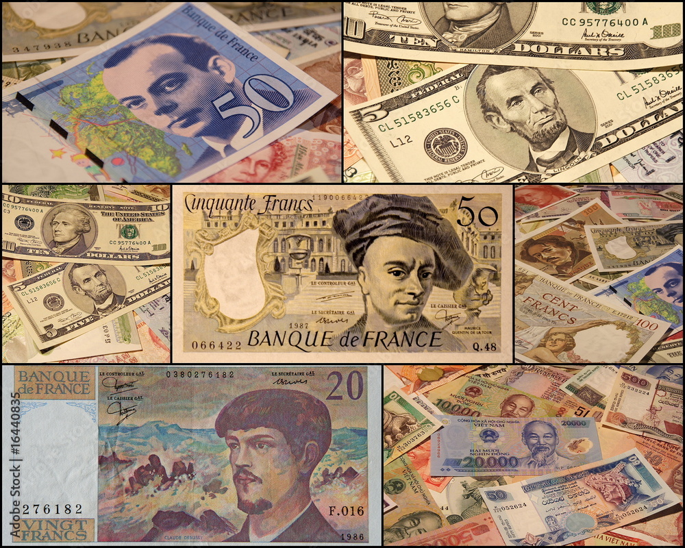 Fototapeta premium Billets