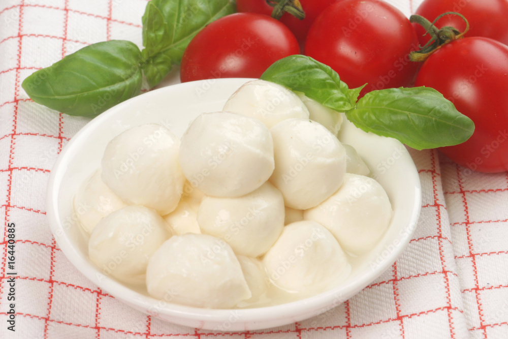 Mozzarella, Tomatoes, and Basil Mozzarella, Tomatoes, and Basil