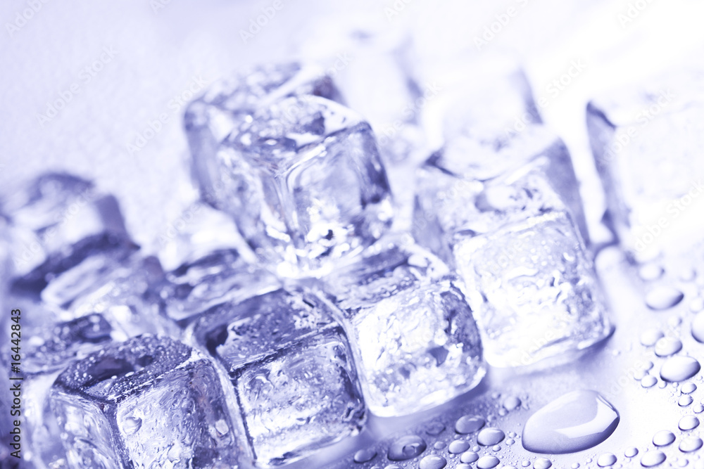 Obraz premium Ice cubes