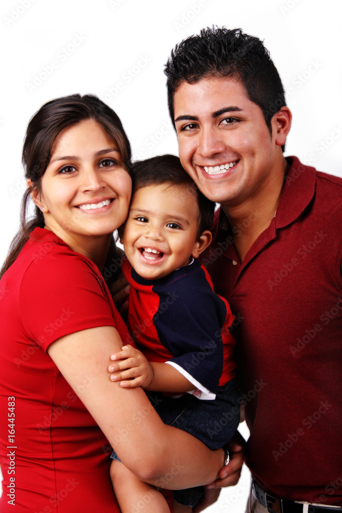 Happy Family of Three Happy Family of Three