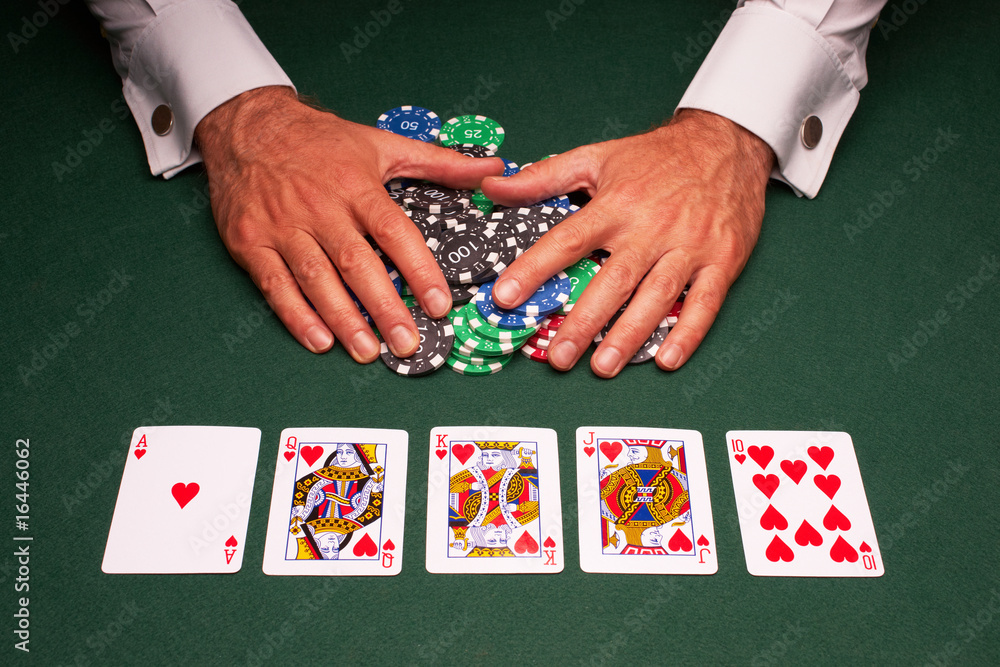 Poker hand royal flush win Poker hand royal flush win