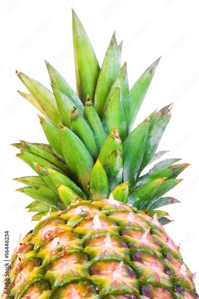 Fototapeta premium Pineapple isolated on white background.