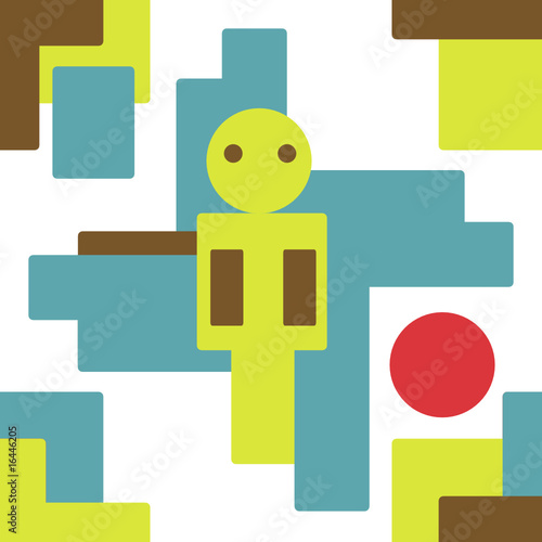 retro all-over kacheln