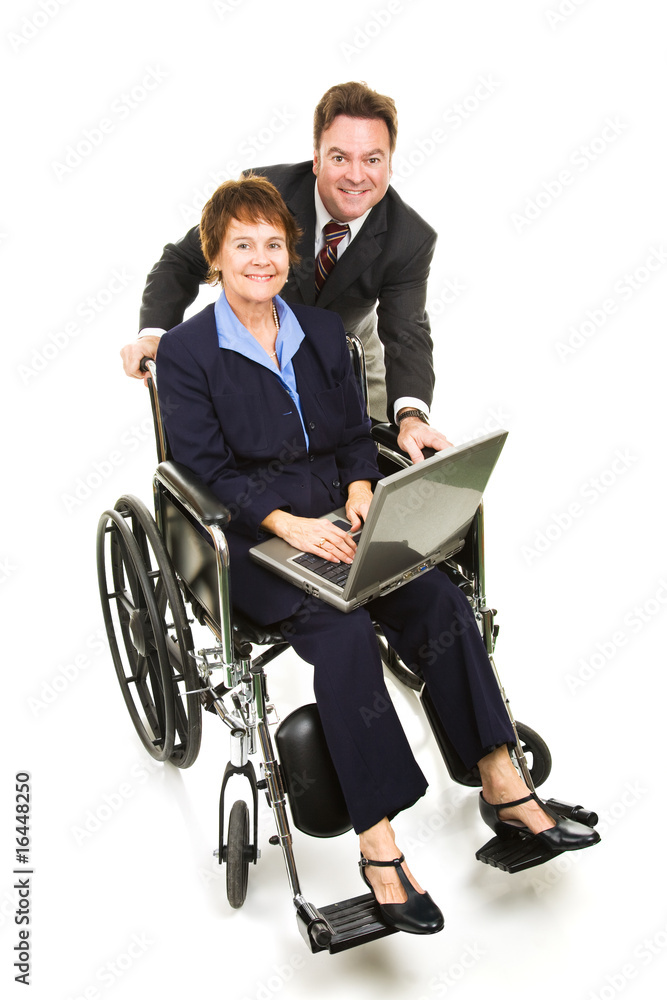 Obraz premium Business Partners - Disability