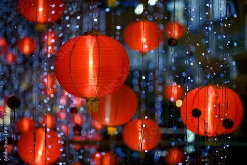 Photography chinese paper lantern