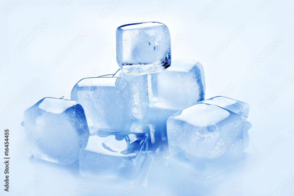 Melting ice cubes Melting ice cubes