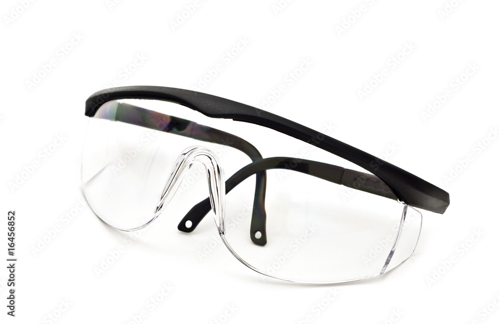 building goggles on white background building goggles on white background