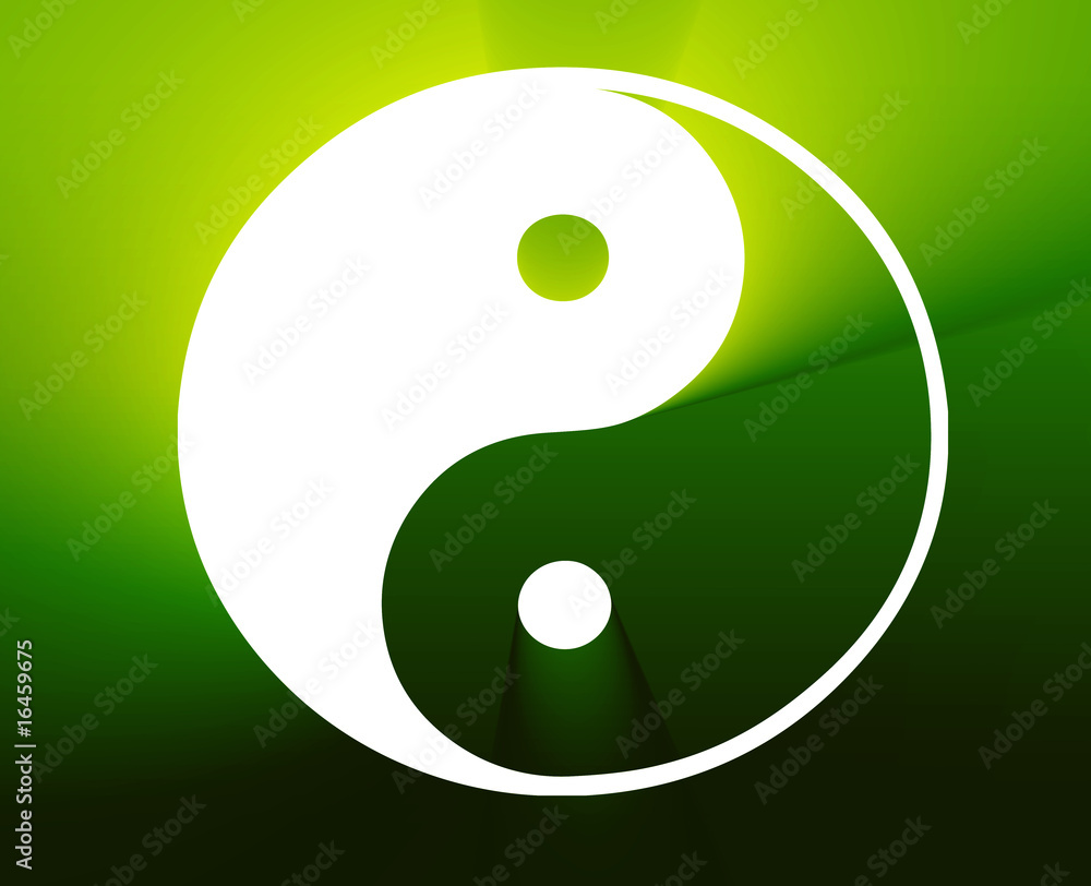 Photo Yin Yang symbol