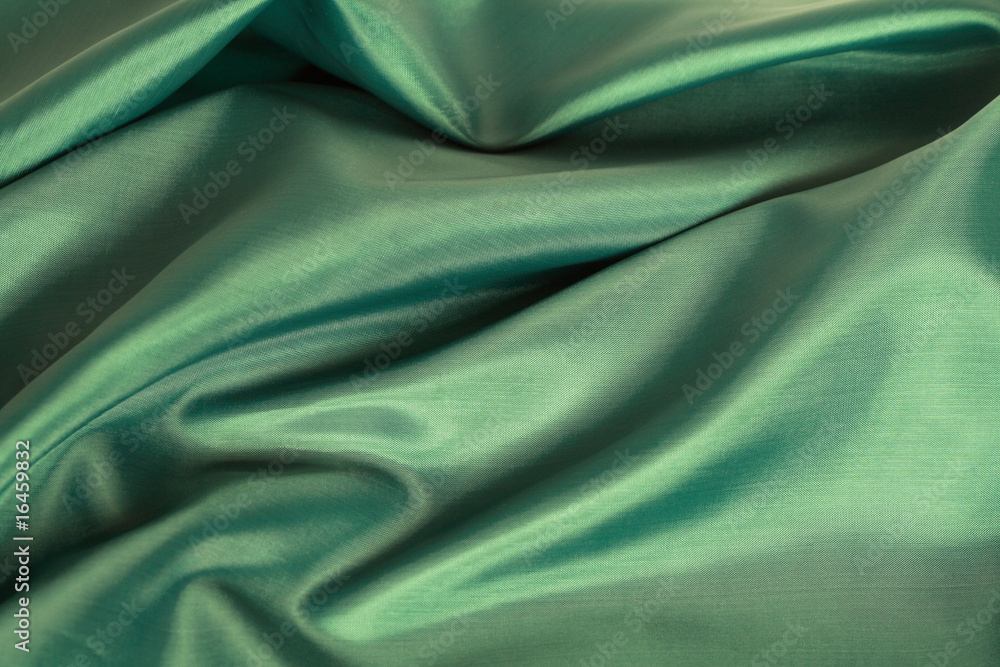 Fototapeta premium Green Cloth Textured