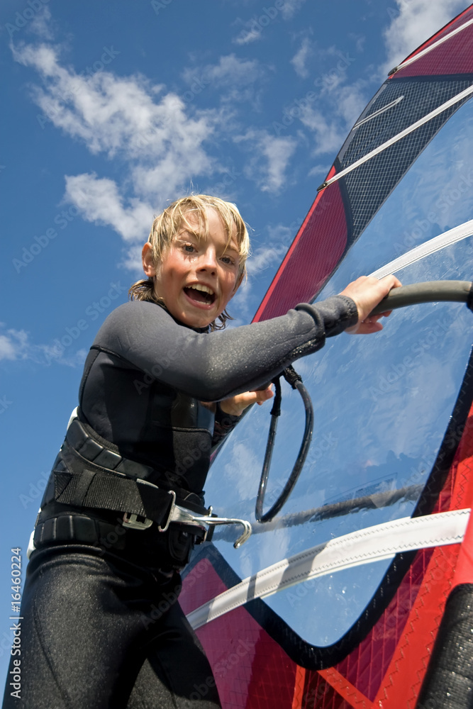 Obraz premium Windsurfing