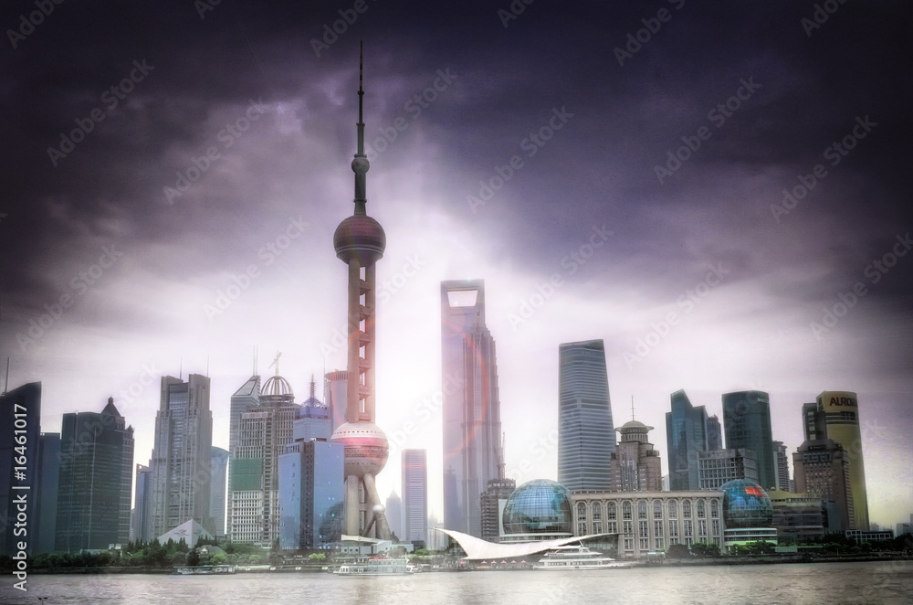 Obraz premium Shanghai Skyline - China