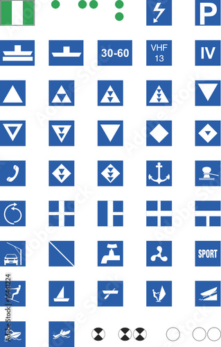 Waterway Signs, Informative