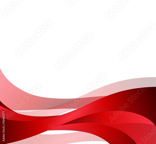 illustration eines abstrakten roten Hintergrundes mit wellen