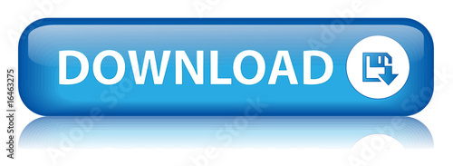Rectangular vector "DOWNLOAD" button (blue)