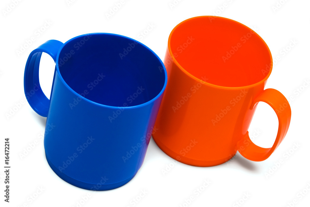 blue and orange mug blue and orange mug