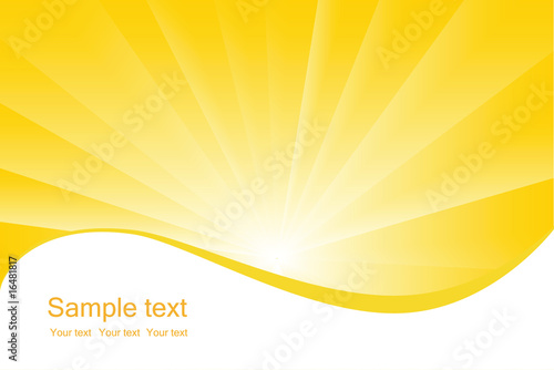 Sunburst vector background