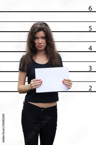 arrested girl