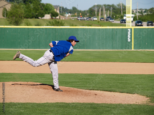 high school baseball pitcher