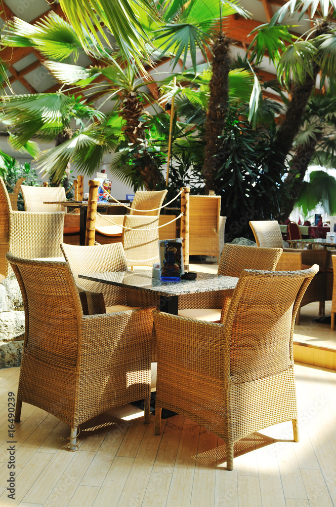 tropical restaurant indoor