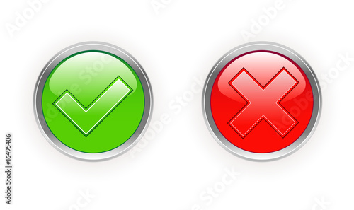 tick & cross icons