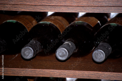 Botellas de vino photo