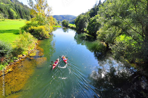 The Upper Danube Valley in Sigmaringen County