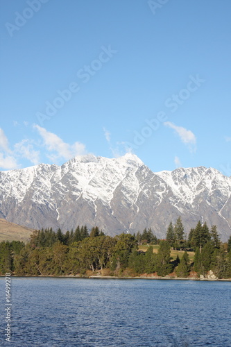 Remarkables mountains in New Zealand