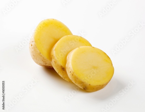 Sliced potato