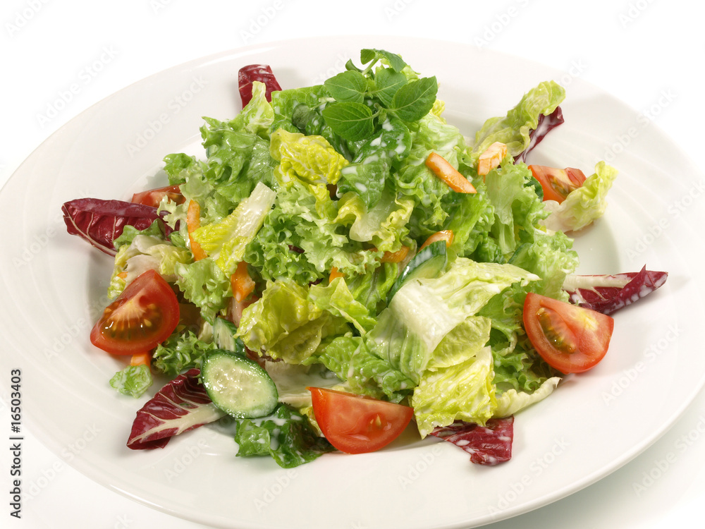Großer gemischter Salat Großer gemischter Salat