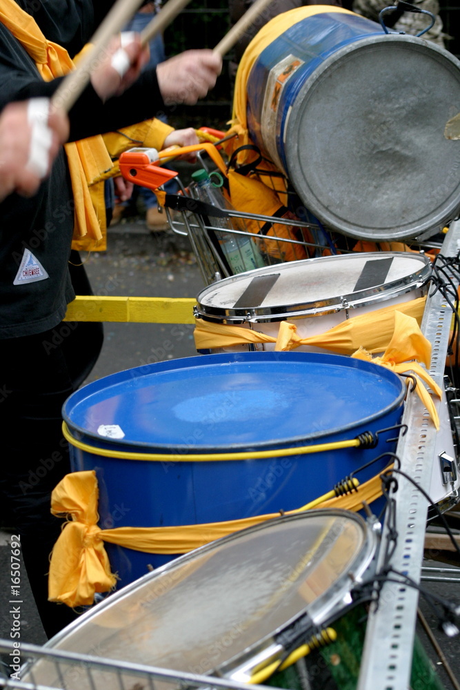 Obraz premium Trommler beim Karneval