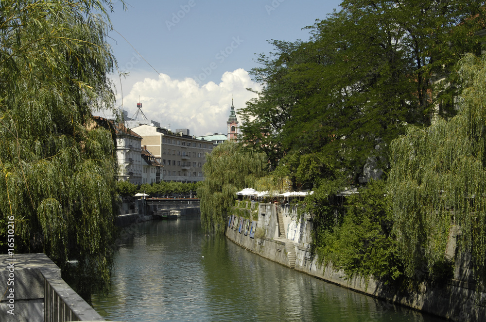Fototapeta premium Slowenien,Ljubljana