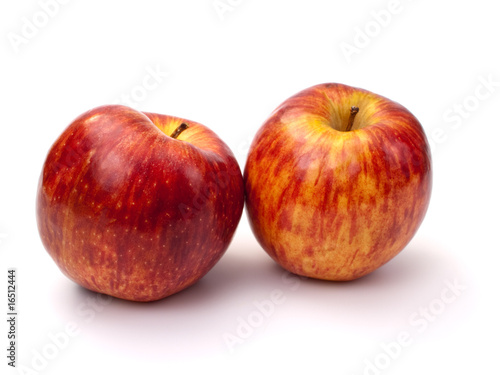 Red striped apples