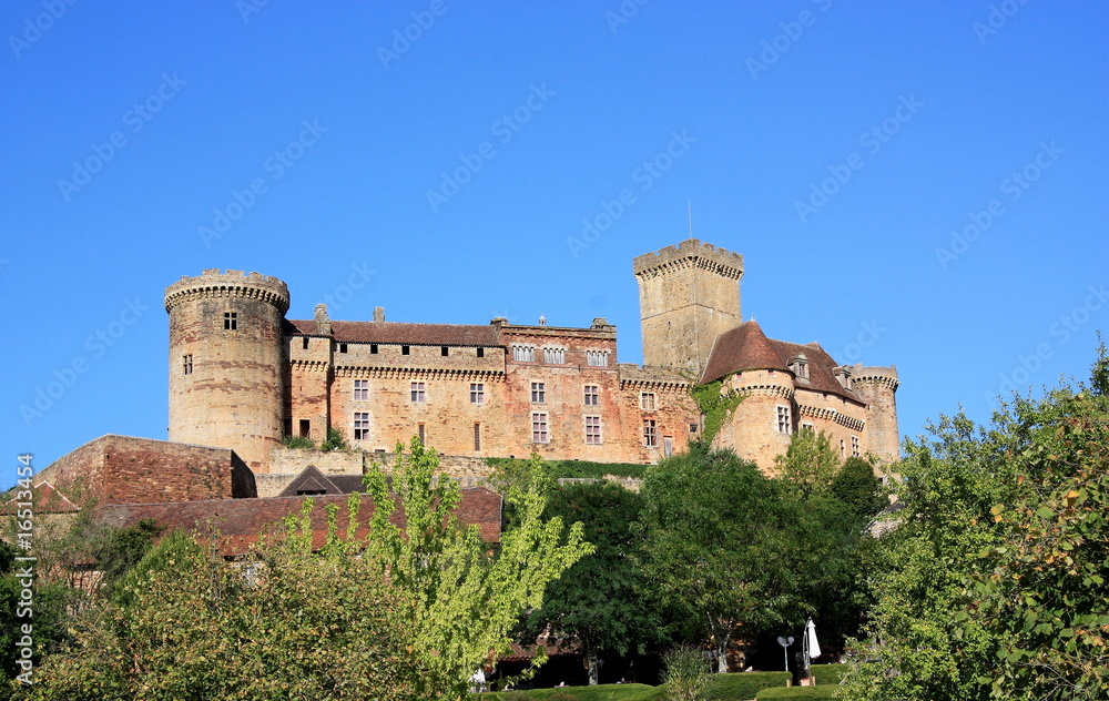 Chateau Castelnau Bretenoux, Lot, France