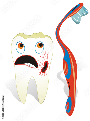 Decayed Molar Tooth
