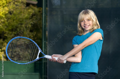 Young Tennis Player