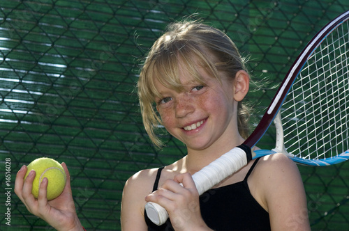 Young Tennis Player