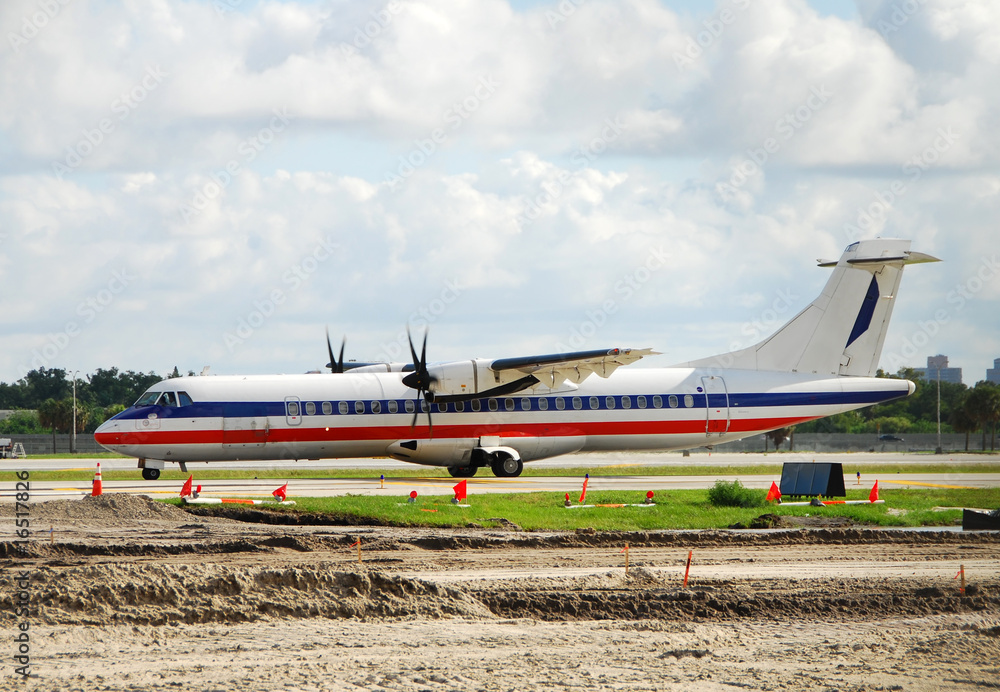 Fototapeta premium Propeller airplane