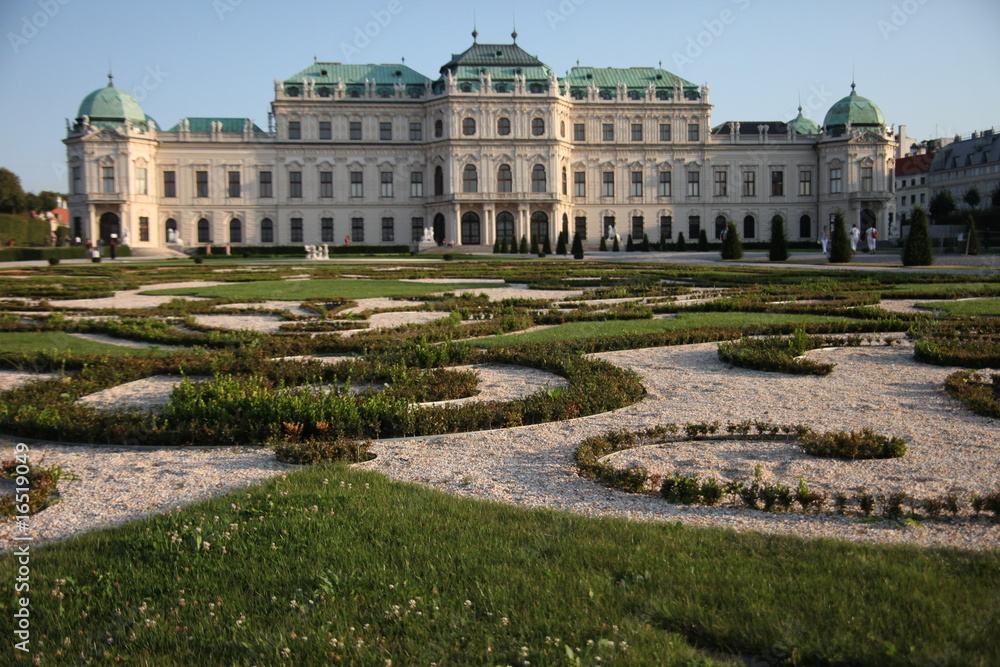 Fototapeta premium Schloss Belvedere
